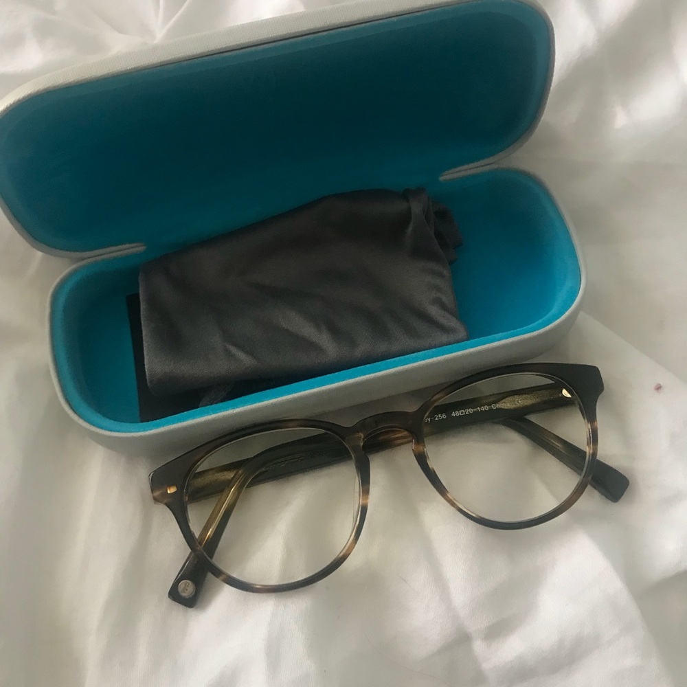 Warby Parker percey glasses